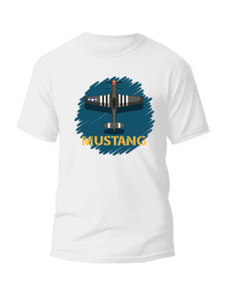 PLAYERA INFANTIL MUSTANG CIRCLE