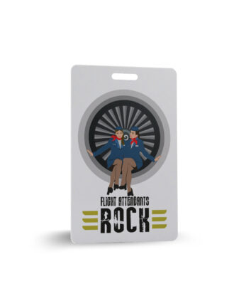 BAG TAG FLIGHT ATTENDANTS ROCK