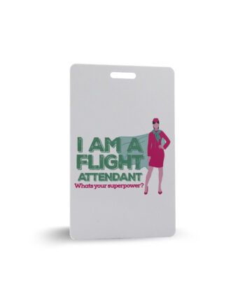 BAG TAG FLIGHT ATTENDANT